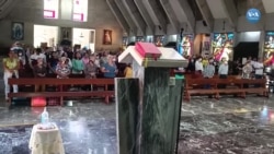 Venezuela Kilisesinde Depremzedeler İçin Pazar Ayini 