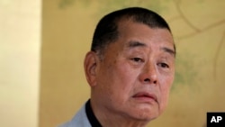 香港壹傳媒創辦人、蘋果日報老闆黎智英。