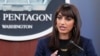 Foto Achiv: Potpawol adjwen Pantagon nan, Sabrina Singh pandan yon konferans pou lapres nan Washington, 29 Janvye 2024. 
