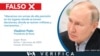 El presidente de Rusia aseguró que atacan con armas solo donde se reúnen militares y "mercenarios" y negó la participación del ejército ruso en ataques a civiles en Ucrania.