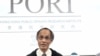 香港民意研究所行政總裁鍾庭耀表示，截止9月底只有一位人士與民研洽購有關身份認同的付費調查資料。(美國之音/湯惠芸)