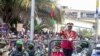 General Brice Oligui Nguema, líder do golpe militar, empossado Presidente do Gabão, Libreville, 4 Setembro 2023