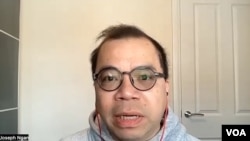 海外香港傳媒專業人員協會董事之一、前香港有線電視財經台台長顏寶剛.