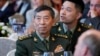 中國國防部長李尚福在新加坡出席香格里拉對話。（2023年6月2日）