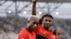 Gélson Dala celebra segundo golo contra a Mauritânia no Estádio da Paz, em Bouaké, Costa do Marfim, CAN 2023, 20 janeiro 2024 