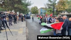 Suç duyurusundan sonra yapılan basın açıklamasında ABD Dışişleri Bakanı Blinken'ın Türkiye'ye gelmemesi istendi.