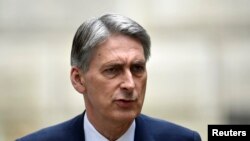 英國外交大臣哈蒙德。