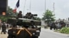 Sojojin kasar Faransa suna sintiri a kasar Ivory Coast.