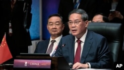 中國國務院總理李強2023年9月6日出席第26次中國-東盟(10+1)領導人會議。 （媒體聯訪照片）