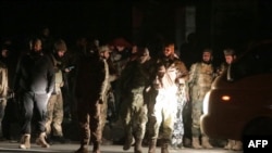 敘利亞反抗軍閃電襲擊該國第二大城阿勒頗，並佔領部份市區。 (法新社：2024年11月30日)