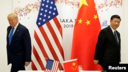2019年6月29日，特朗普與中國領導人習近平在日本大阪出席G20國家領袖高峰會舉行雙邊會晤。