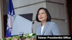 台湾总统蔡英文在连任就职典礼上讲话 (2020年5月20日)