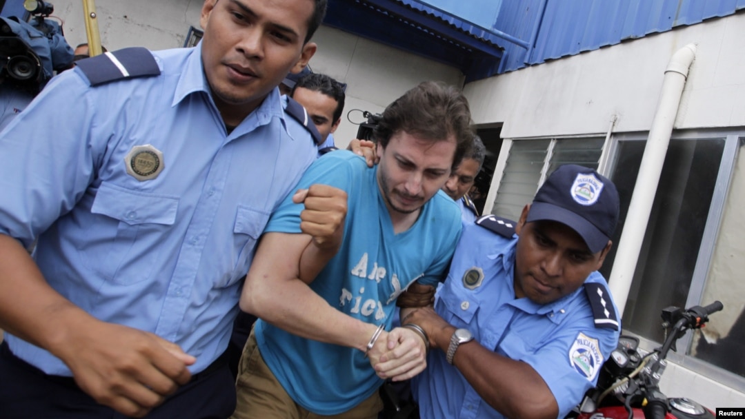 El colombiano Luis Felipe Ríos Castaño fue capturado el pasado 26 de junio en Managua y asegura ser un espía al servicio de su país.