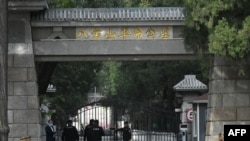 2023年11月2日中國前總理李克強遺體火化當天，八寶山公墓大門戒備森嚴。