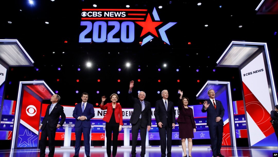 El décimo debate de los precandidatos demócratas a la presidencia de Estados Unidos, tuvo lugar en Carolina del Sur, el lunes 25 de febrero de 2020.