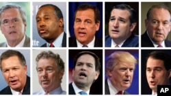 Algunos de los candidatos repubicanos todavía esperan a que pase la atención que se ha robado Donald Trump.