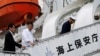 菲律賓總統杜特爾特2016年11月參觀日本海保廳艦船（路透社）