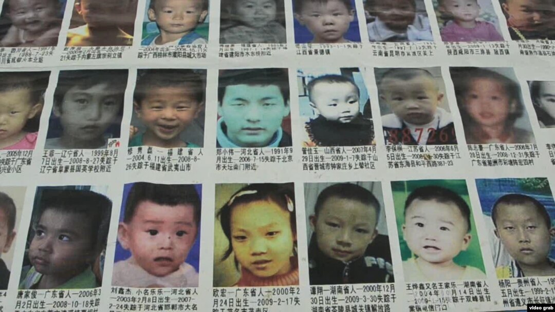 中國為人口販賣最嚴重國家之一