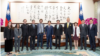 總部位於巴黎的新聞自由倡議組織“無國界記者(Reporters Without Borders)”新任秘書長柏儒廷(Thibaut Bruttin)本周率領參訪團來台，並於星期三(10月16日)拜會台灣總統賴清德(照片提供: 無國界記者)