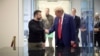 Дональд Трамп и Владимир Зеленский в Нью-Йорке. 27 сентября 2024 года. 