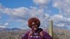 University of Arizona conservation biology graduate student Earyn McGee visits Saguaro National Park, Arizona. (Photo courtesy of Earyn McGee/Katherine Kennedy)