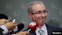 Eduardo Cunha, presidente da Câmara dos Deputados do Brasil. 