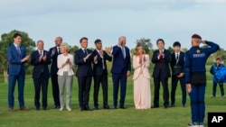 七國集團領導人在意大利博爾戈埃格納齊亞舉行高峰會(2024年6月13日)