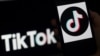 一個蘋果手機螢幕上顯示的社交媒體應用程式TikTok。