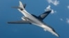 资料照：美国空军B-1B“枪骑兵”超音速战略轰炸机 
