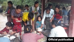 ရခိုင်ဒုက္ခသည်များ (သတင်းဓါတ်ပုံ - Rakhine Ethnics Congress)