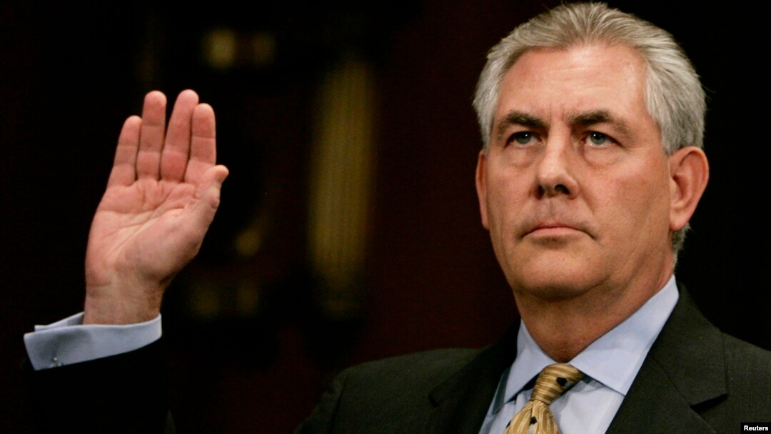 ကန်နိုင်ငံခြားရေးဝန်ကြီးသစ်အဖြစ် Rex Tillerson ရွေးချယ်ခံရ (မတ်လ ၁၄ ရက်နေ့ ၂၀၀၆) 