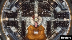 Britain and World Dignitaries Say Goodbye to 'Iron Lady'