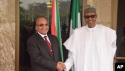 Zuma e Buhari