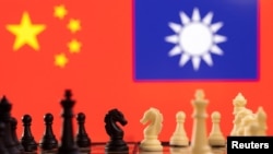 國際象棋與中國和台灣的旗幟