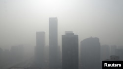 中國空氣污染嚴重(資料圖片)