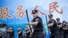 中國南京的特警在訓練 （2017年9月27日）