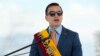 El presidente de Ecuador Daniel Noboa dio inicio a su campaña de reelección
