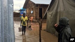 Campo de refugiados em Gambella, Etiópia